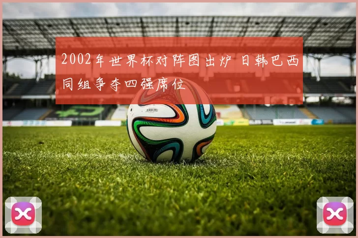 2002年世界杯对阵图出炉 日韩巴西同组争夺四强席位