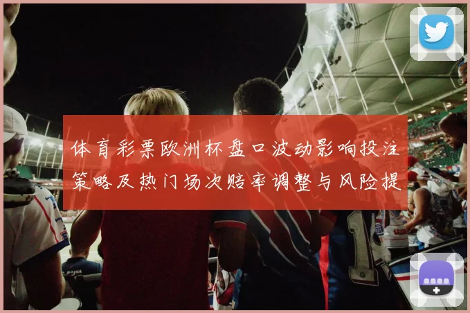 体育彩票欧洲杯盘口波动影响投注策略及热门场次赔率调整与风险提示